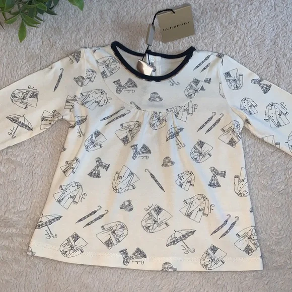 NWT Burberry Rainy Day Top 12M Baby Girl Raincoats & Umbrellas - Picture 11 of 14